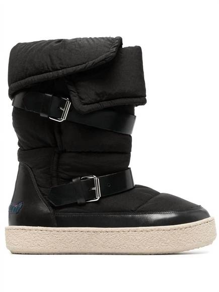 NEW ISABEL MARANT zenora padded ankle boot in faded night - Picture 1 of 3